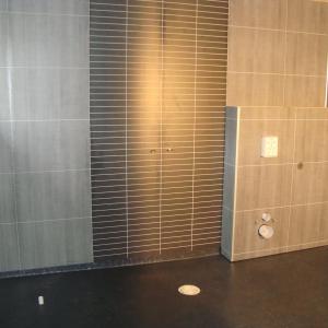 Klart for montering av innredning og utstyr på baderom.